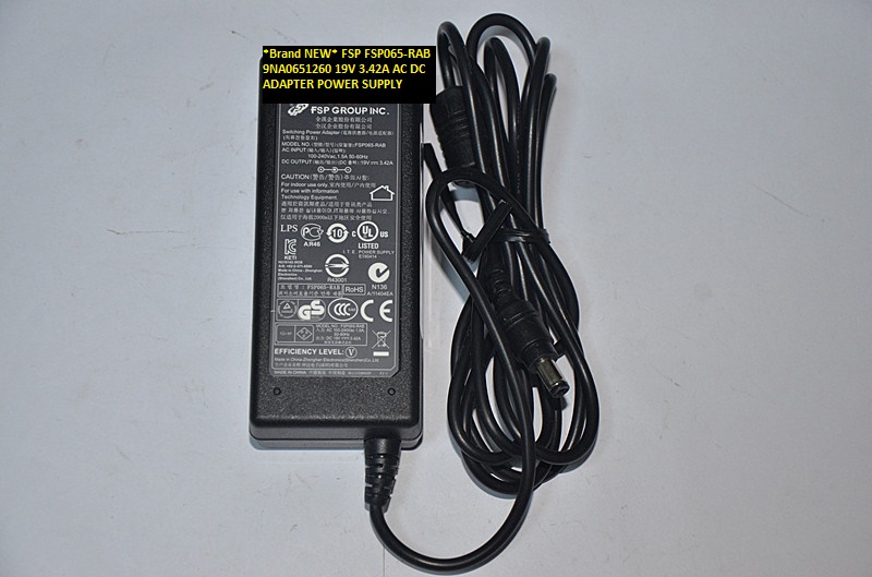 *Brand NEW*FSP FSP065-RAB 19V 3.42A 9NA0651260 AC DC ADAPTER POWER SUPPLY - Click Image to Close